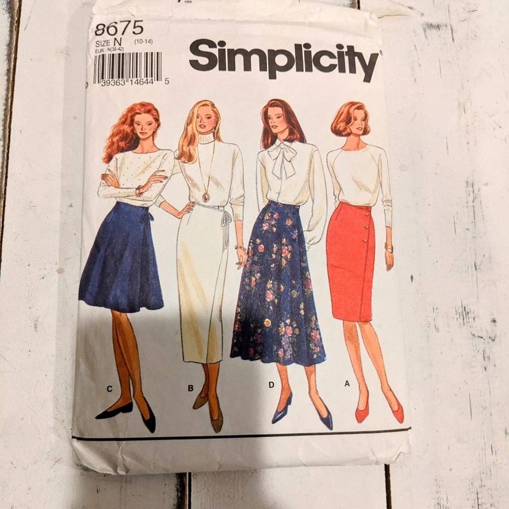 Vintage Simplicity Sewing Pattern # 8675
